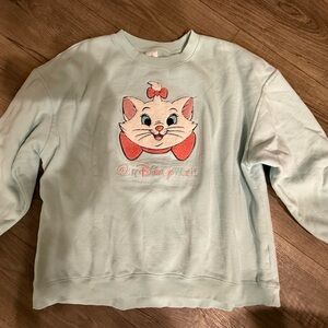 Disney Aristocats Sweatshirt - Soft Blue
